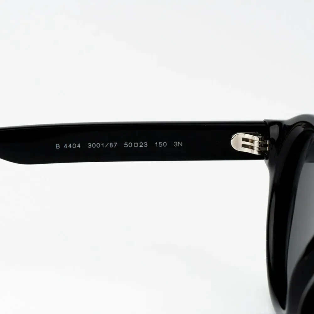 SALE! NEW Burberry BE4404 300187 Black Grey Oval Unisex Sunglasses BE4404